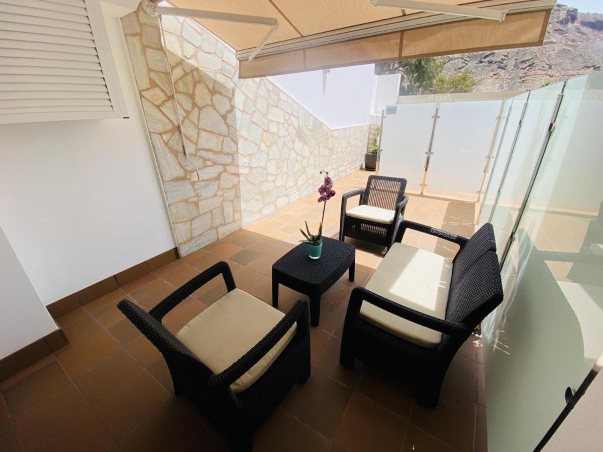 Apartamento Vv Timón Puerto De Mogan Exterior foto